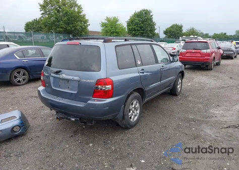 2006 Toyota Highlander V6 из США, поврежденный, VIN JTEDP21A860091541